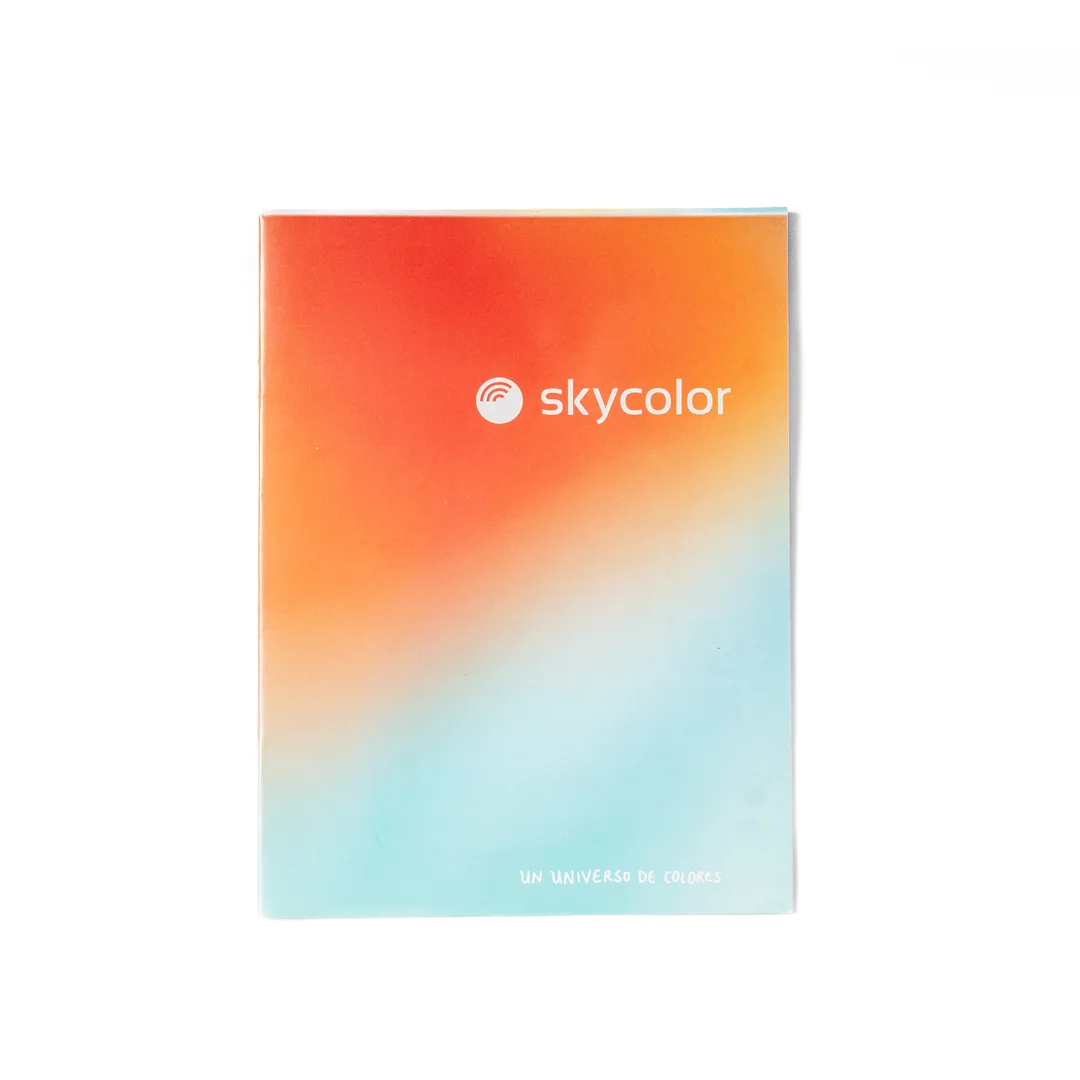 CUADERNO SKYCOLOR 16x21 T/F x 57gs x 24 hjs. RAYADO
