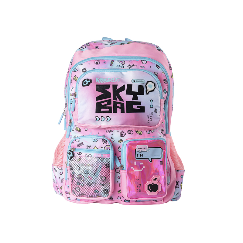 MOCHILA SKYBAG CHERRY SP25022 ROSA (45*30*13cm)